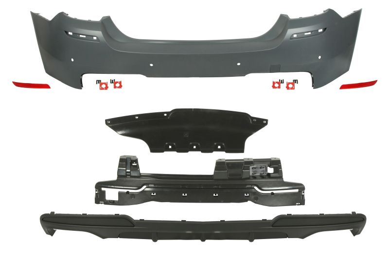 Imagine pentru produsul „Bara Spate M PERFORMANCE BMW 5 F10, F11 Sedan 12.09-02.17"