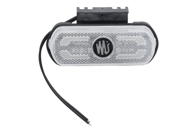 Lumini clarificare stanga dreapta, forma: oval, alb, LED, inaltime 53mm; latime 133,8mm; adancime 25mm, in relief, lungime cablu 240mm, cu cuier, 12 24V (IP6K9K)