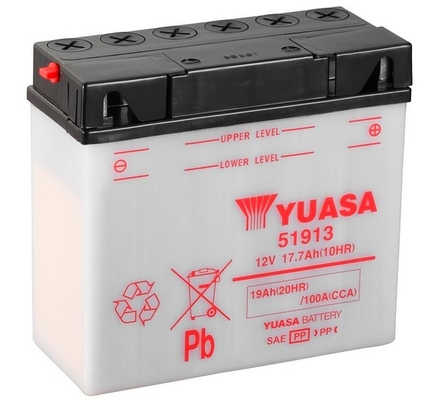 YUASA startovací baterie BMW K 1600GT, 1200LT, 1200S, 1200GT, 1100LT (SP. ED.), 1600GTL, 75RT, 1100LT, 1200RS, 1100RS, 1100LT HIGHLINE, 1300GT, 75, 1300R, 1200R 90-17, R 850GS, 850R, 1200C (WYSOKA KIEROWNICA), 1200C AVANTGARDE (WYSOKA KIEROWNICA), 1100R, 
