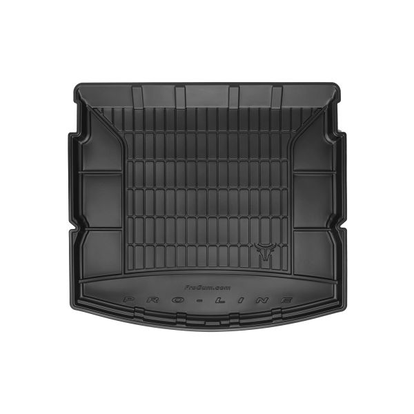 Set Covorase Auto Si Tavita Portbagaj RENAULT MEGANE IV Grandtour (K9A/M/N_) din 2016-2021, Cauciuc, Protectie Porbagaj, 4x Stickere auto cu RENAULT