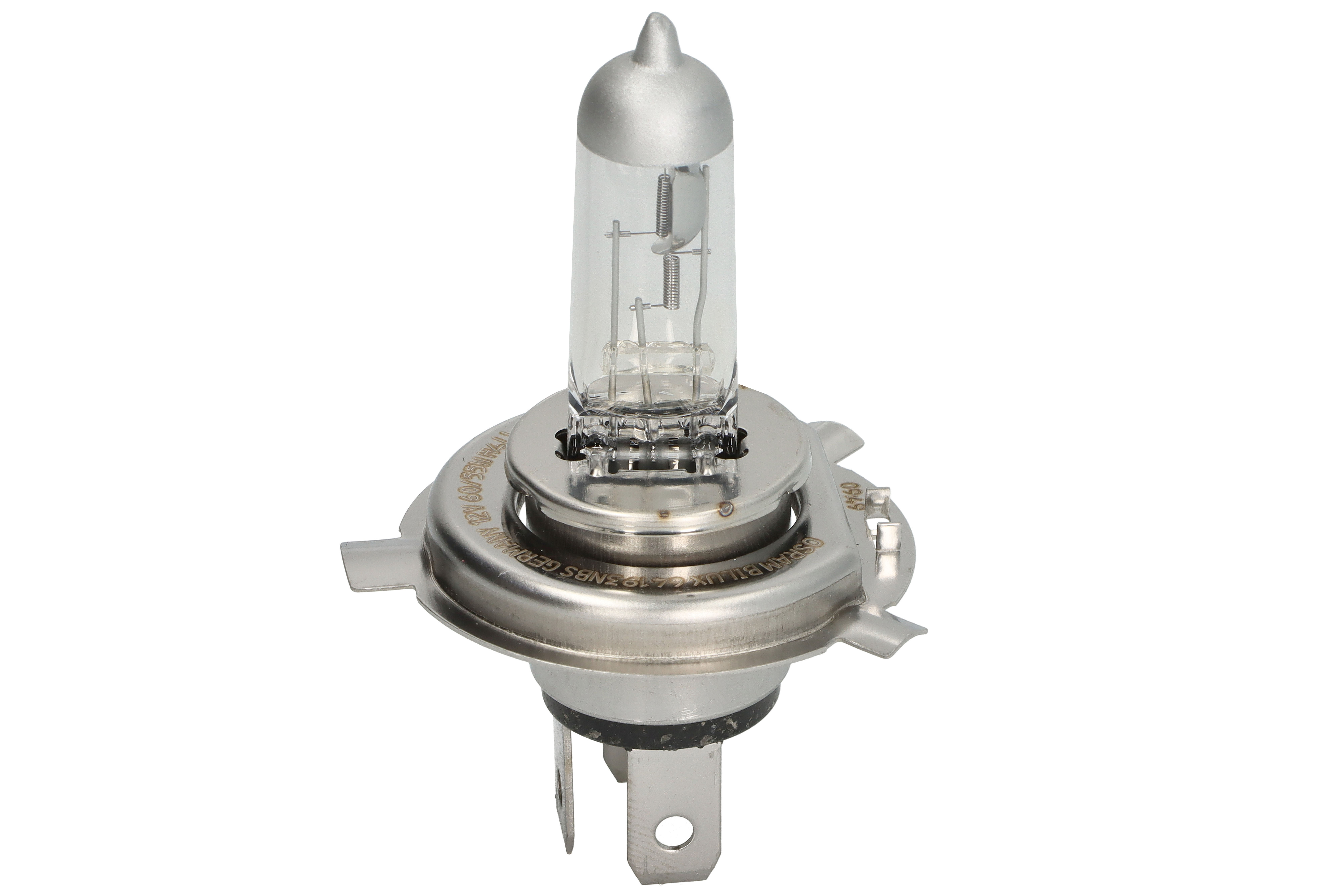Автолампа галогенова 60/55W H4 12V 60/55W P43T / NIGHT BREAKER® SILVER - НА 100% БІЛЬШЕ СВІТЛ OSRAM (64193NBS-1BL) osram фото 3