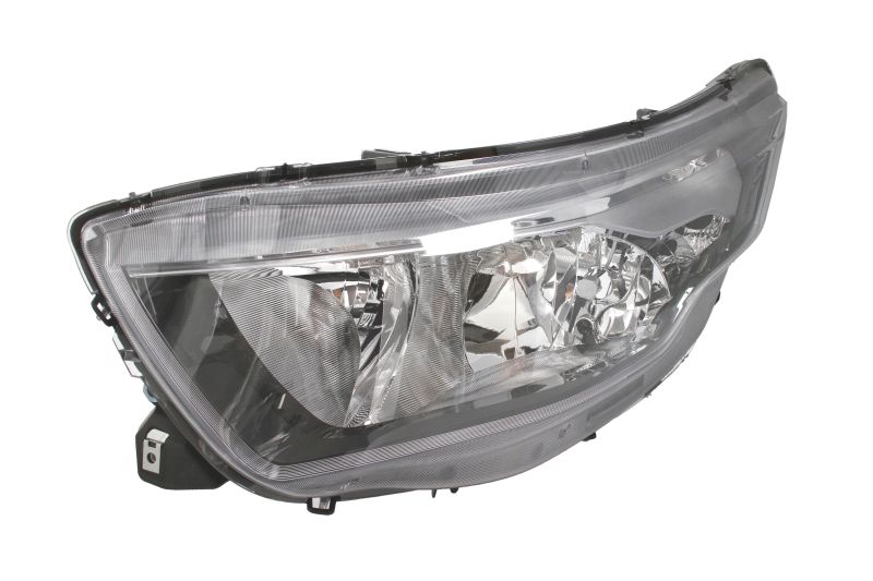 Far fata Stanga (H1 H7 W21W W5W, electric, cu motor, culoare insert: negru) potrivit IVECO DAILY VI