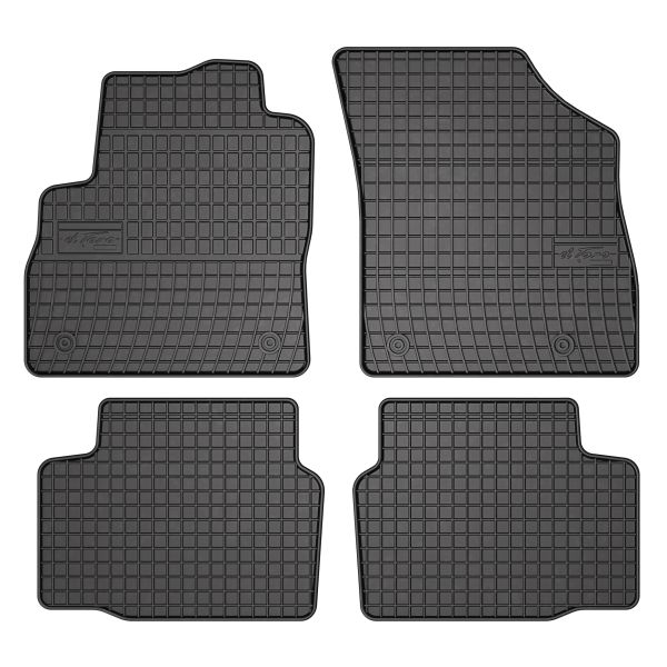 Set Covorase Auto Si Tavita Portbagaj OPEL ASTRA K Sports Tourer (B16) din 2015-2022, Cauciuc, Protectie Porbagaj, 4x Stickere auto cu OPEL