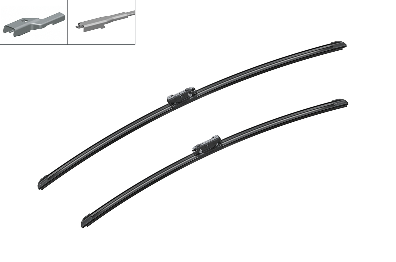 Set stergatoare auto DS DS 5 (KF_) din 2015-2018, Bosch Aerotwin, din cauciuc siliconat rezistent