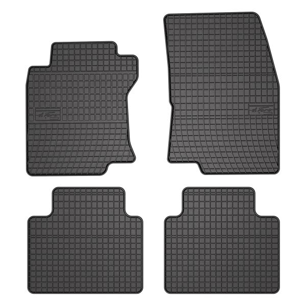 Set Covorase Auto Si Tavita Portbagaj NISSAN X-TRAIL III (T32_, T32R, T32RR) din 2014-2021, Cauciuc, Protectie Porbagaj, 4x Stickere auto cu NISSAN