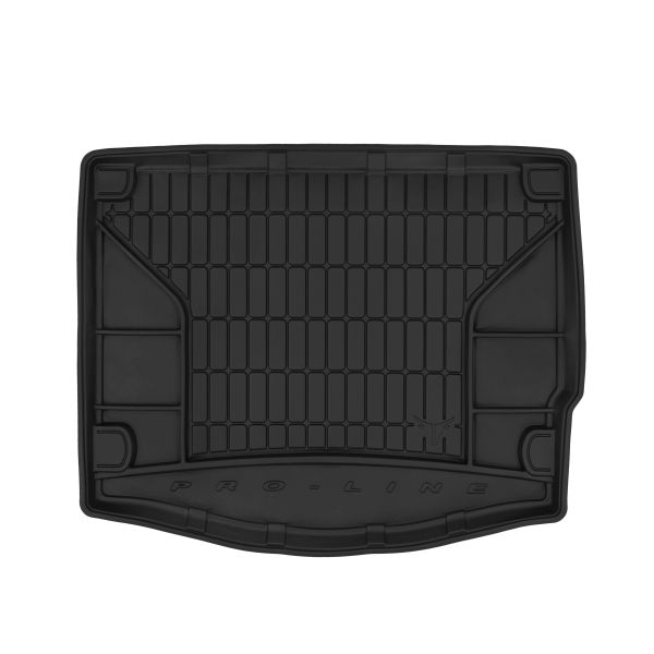 Set Covorase Auto Si Tavita Portbagaj FORD FOCUS III din 2010-2020, Cauciuc, Protectie Porbagaj, 4x Stickere auto cu FORD