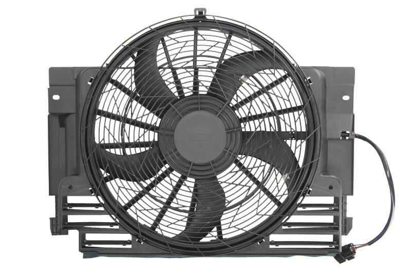 Ventilator habitaclu - Ventilator radiator (cu carcasa) potrivit BMW X5 (E53) 3.0-4.8 2000-2006