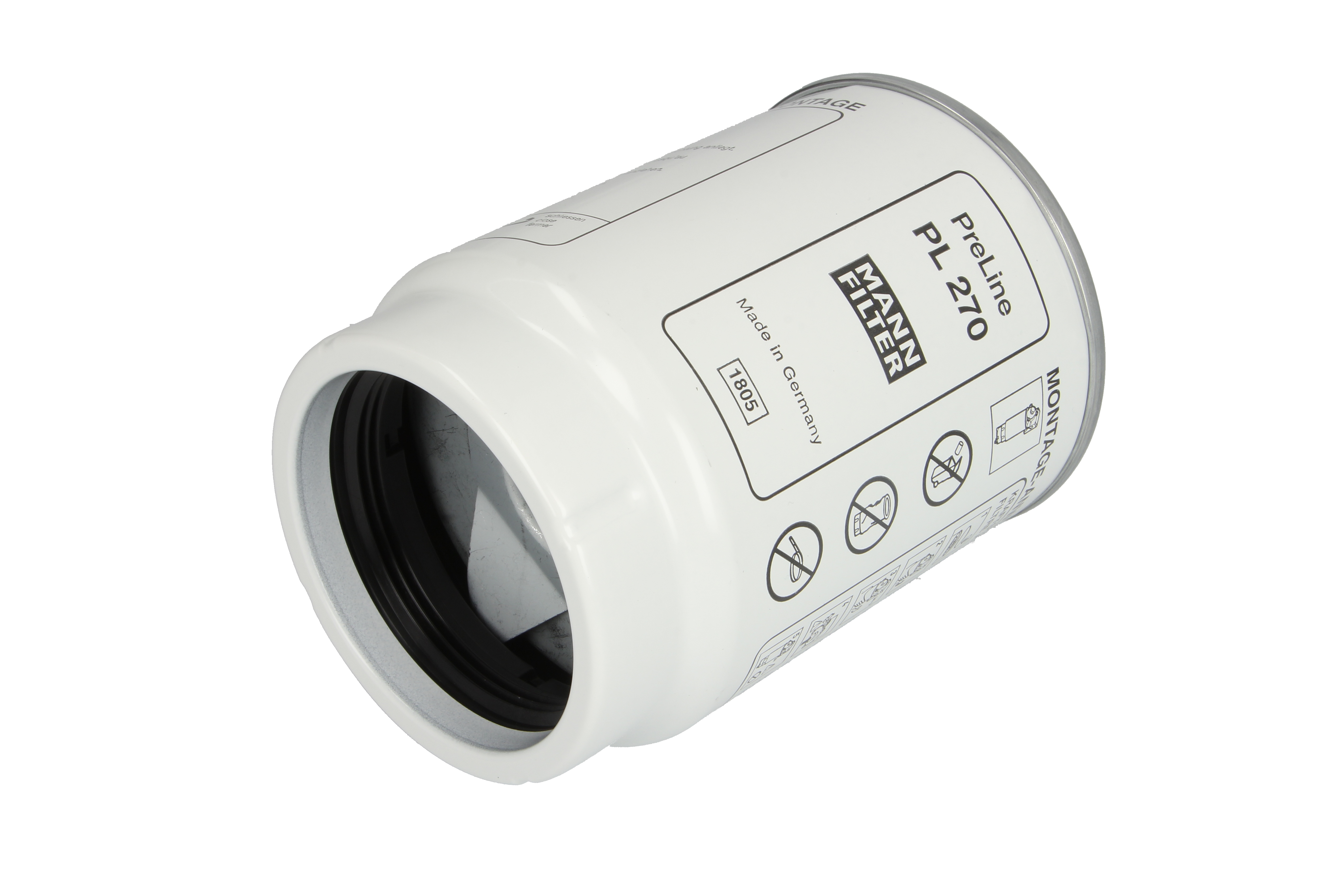 Паливний фільтр (фільтр, що вгвинчується) DOOSAN DL200, DX140LC, DX140W, DX180LC, DX190W, DX225LC, DX225NLC, ROSTSELMASH 530, 410, 420 фото 2