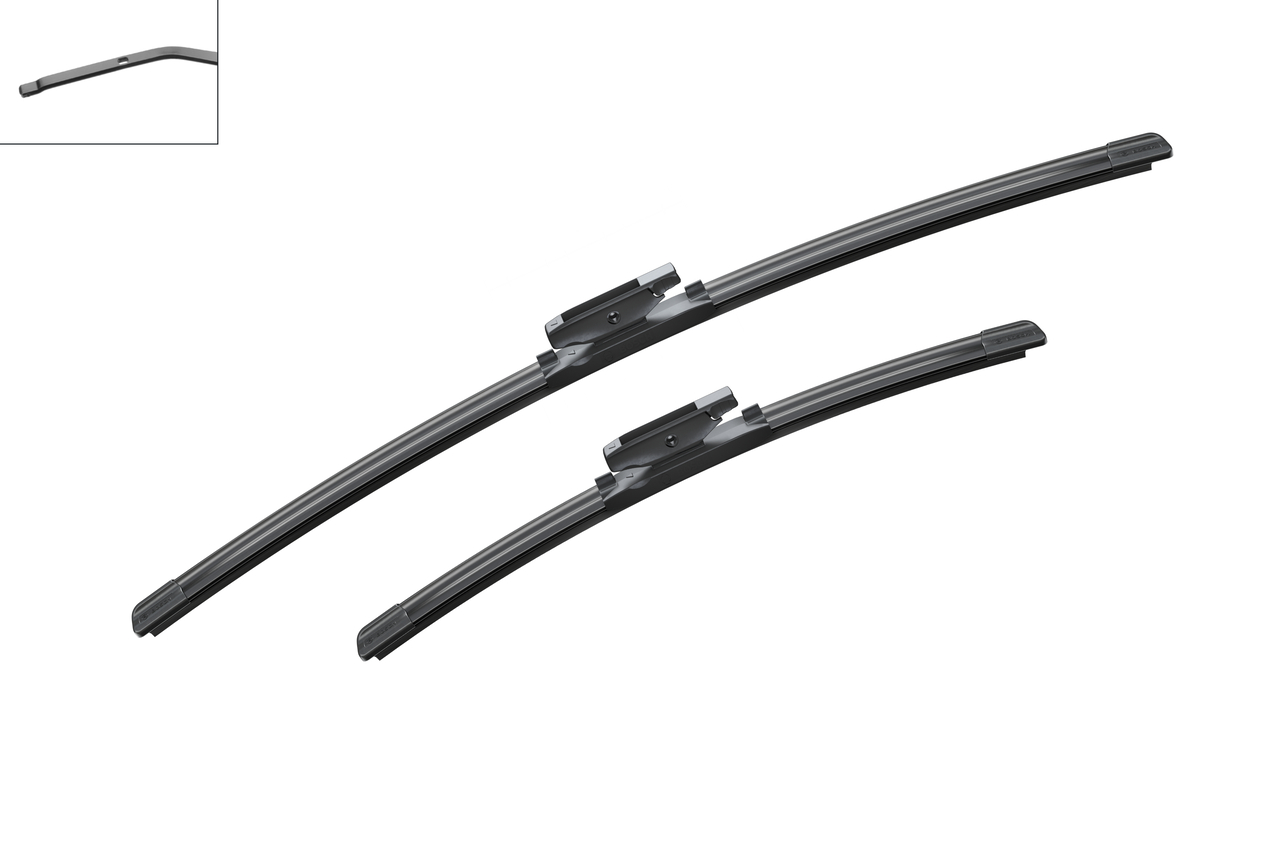 Set stergatoare auto RENAULT MEGANE CC (EZ0/1_) din 2010-2015, Bosch Aerotwin, din cauciuc siliconat rezistent