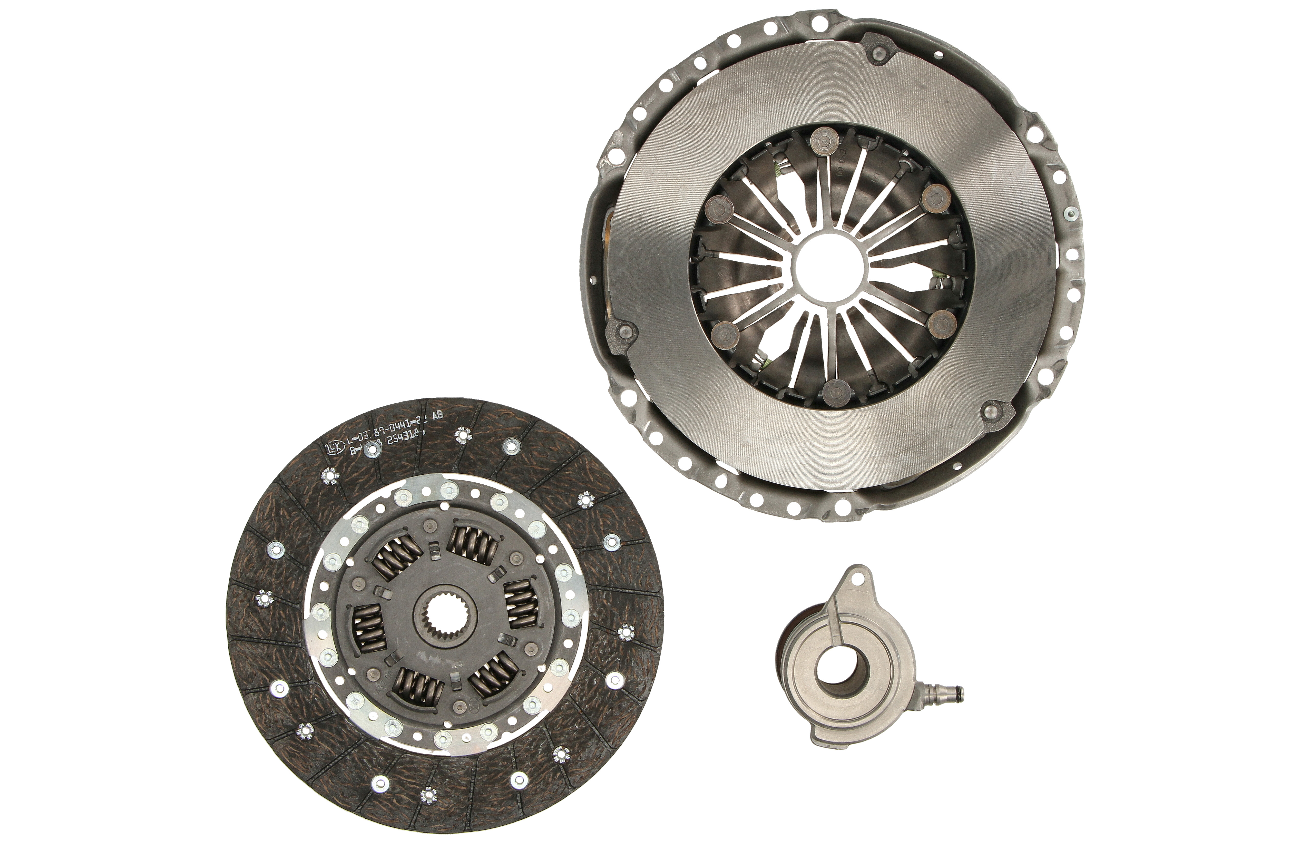 Комплект зчеплення з підшипником (240мм) VOLVO S80 II, V70 III, XC60 I, XC70 II 2.4D 01.07-02.17 фото 2