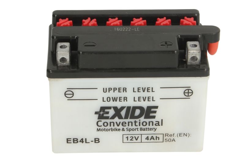 EXIDE startovací baterie APRILIA AF1 50 EXTREMA, 125, 50 (SINTESI) 88-94, AMICO 50, 50LX, 50GL, 25 90-99, AREA 50 99-02, CLASSIC 50 97-98, COMPAY 50 AC CUSTOM 09, GULLIVER 50 AC, LC 96-99, HABANA 50 (CUSTOM) 99-01, MX 125, 50 03-07, MOJITO 50 (CUSTOM) 02-