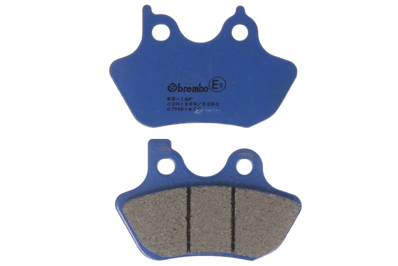 BREMBO sada brzdových destiček, kotoučová brzda HARLEY DAVIDSON FLHR 1450 (ROAD KING), 1584 (ROAD KING) 00-10, FLHRC 1584 (ROAD KING CLASS.) 08-10,