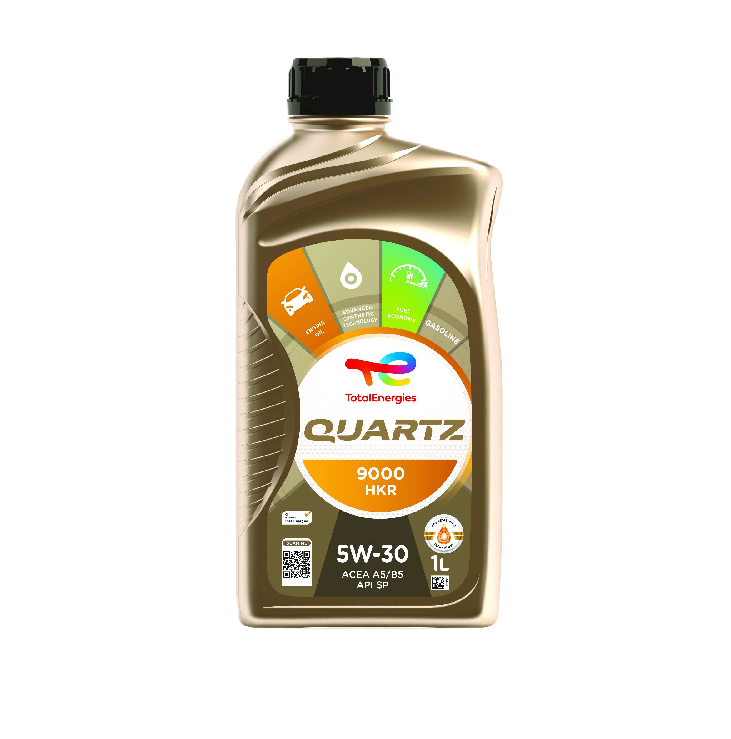 Моторна олива Quartz (1L) 5W30 ,API SP, ACEA A5, B5, KIA фото 2