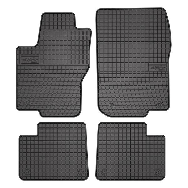 Set Covorase Auto Si Tavita Portbagaj MERCEDES-BENZ GLS (X166) din 2015-2019, Cauciuc, Protectie Porbagaj, 4x Stickere auto cu MERCEDES-BENZ