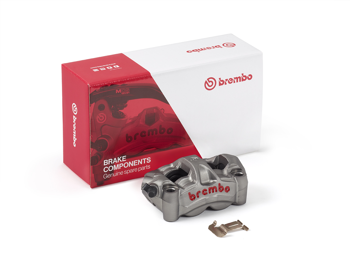 BREMBO brzdový třmen APRILIA RSV 1000 RSV4 RF ABS, RSV4 R APRC ABS, RSV4 R APRC FACTORY, RSV4 R APRC, RSV4 RR ABS, RSV4 R, RSV4 R APRC FACTORY ABS 10-21, TUONO 1000 V4R 15-16, DUCATI MONSTER 1200 S (STRIPE), S, R, R ABS 14-21, MULTISTRADA 1200 S (PIKES PE