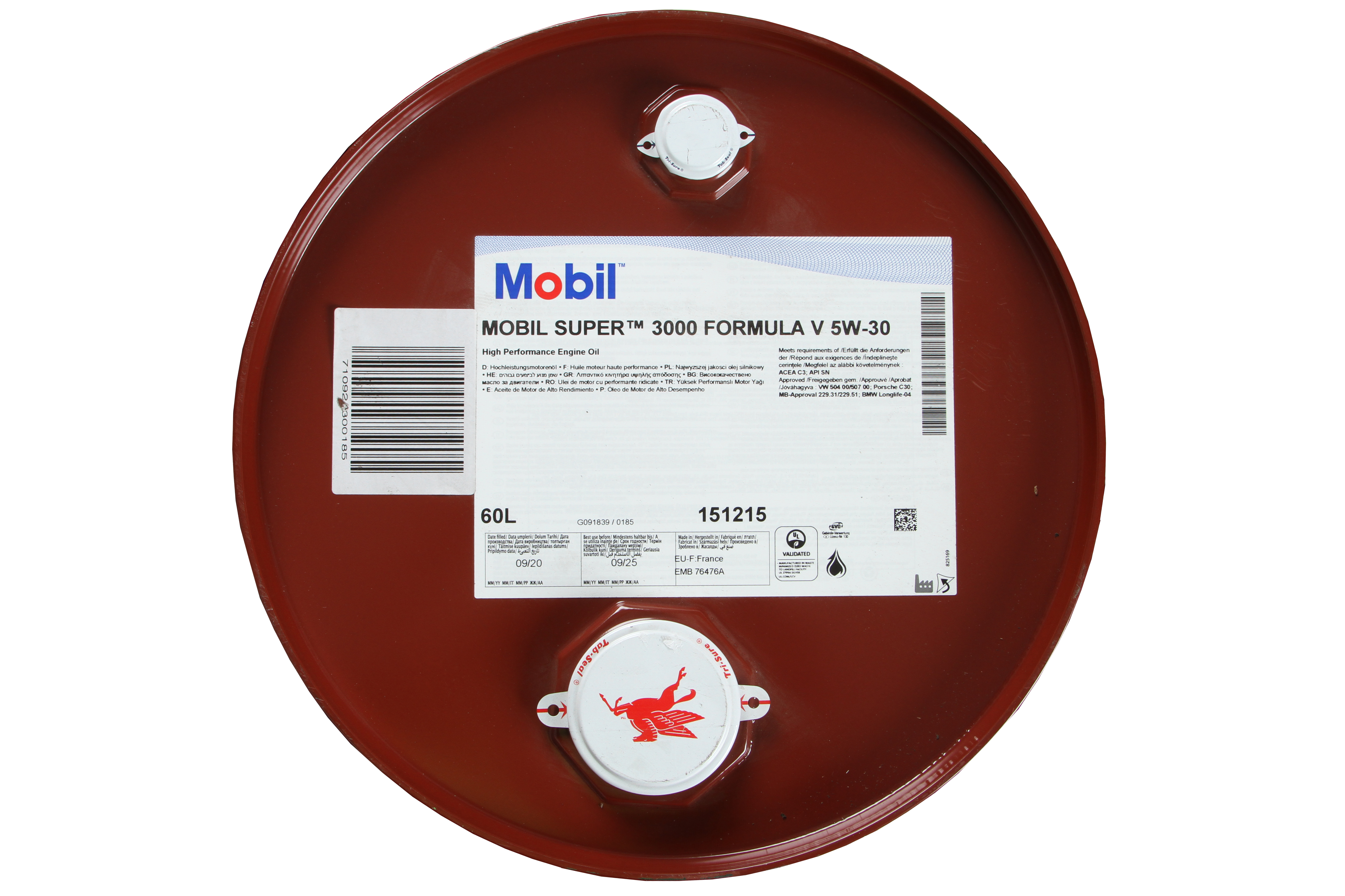 Моторна олива M-SUP (1L) 5W30 , BMW LL-04, MB 229.31, MB 229.51, PORSCHE C30, VW 504.00, VW 507.00 фото 10