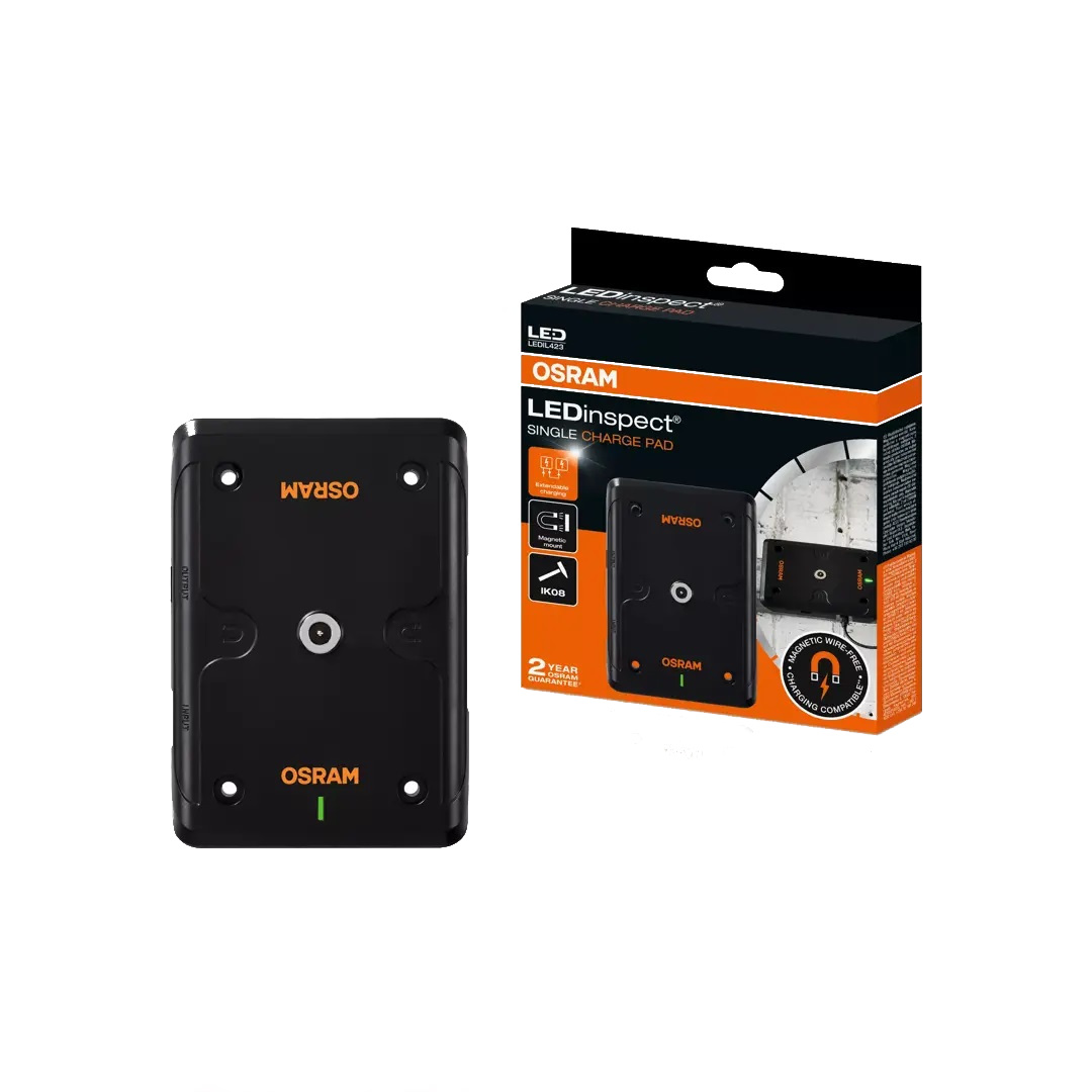 Док-станція LEDINSPECT® SINGLE CHARGE PAD / бездротова зарядка / OSRAM (LEDIL423) osram фото 3