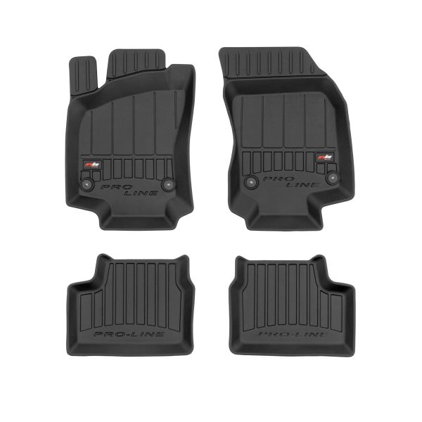 Set Covorase Auto Si Tavita Portbagaj OPEL ASTRA H (A04) din 2004-2014, Cauciuc, Protectie Porbagaj, 4x Stickere auto cu OPEL