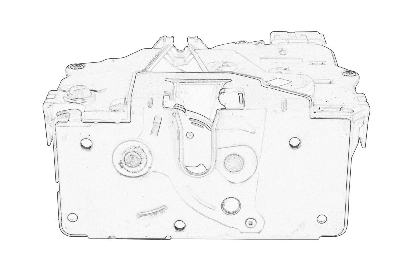 Inchidere - Incuietoare usa stanga potrivit OPEL MERIVA B 06.10-03.17