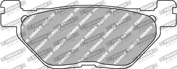 FERODO sada brzdových destiček, kotoučová brzda YAMAHA FJR 1300 01-02, XP 500 (TMAX), 530 (TMAX) 01-15