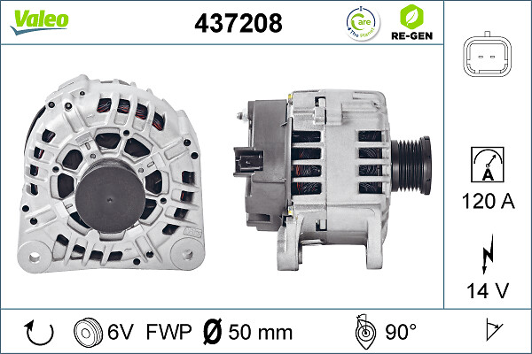 Alternator za vozilo VOLVO S40 1
