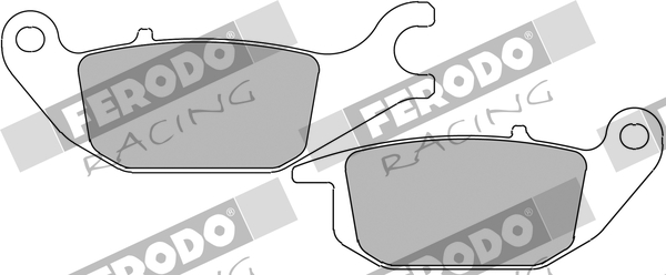 FERODO sada brzdových destiček, kotoučová brzda HONDA CBR 125 R 04-12, XL 125 V (VARADERO) 01-07 (B06XZJS4LJ, VIC-P10761, 06435 KPC 641, 06435 KPC 642, 06435 KPP 901, 06435 KPP 902, 2CM-F5806-00)