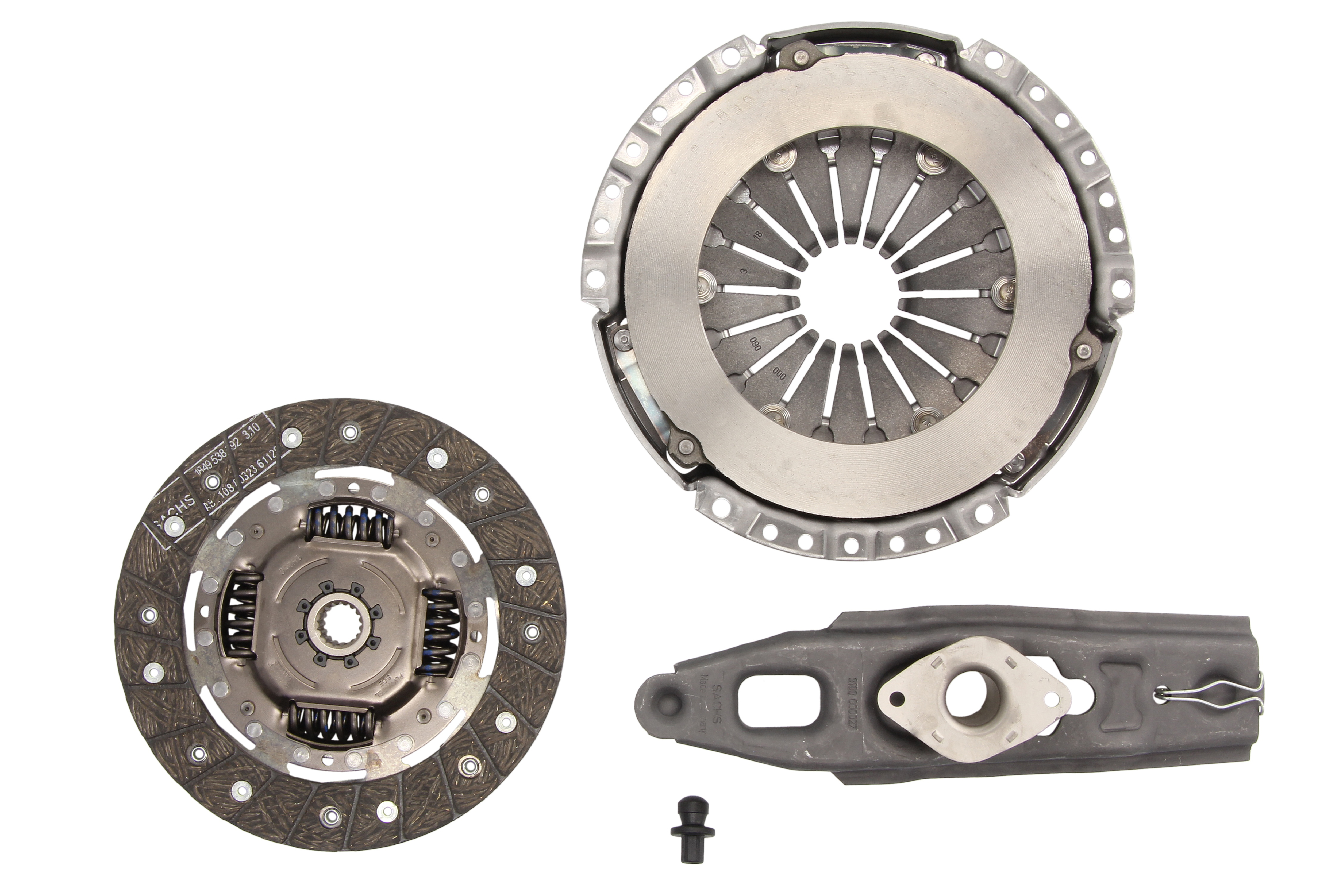 Комплект зчеплення MITSUBISHI COLT VI (Z3_A, Z2_A) 1.3 (Z21A) 2004.06 - 2012.06 SACHS (3000 951 039) SACHS фото 3