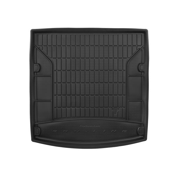 Set Covorase Auto Si Tavita Portbagaj AUDI A4 B9 (8W2, 8WC) din 2015-2021, Cauciuc, Protectie Porbagaj, 4x Stickere auto cu AUDI