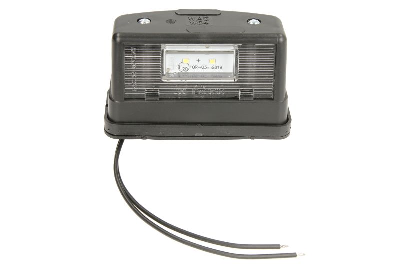 Lampa numar inmatriculare (LED, 12 24V, culoare: negru)