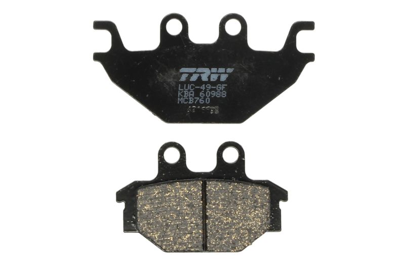 TRW ZF brake pads KH377 organic YAMAHA MT 125 14-, YZF 125 08-18, rear