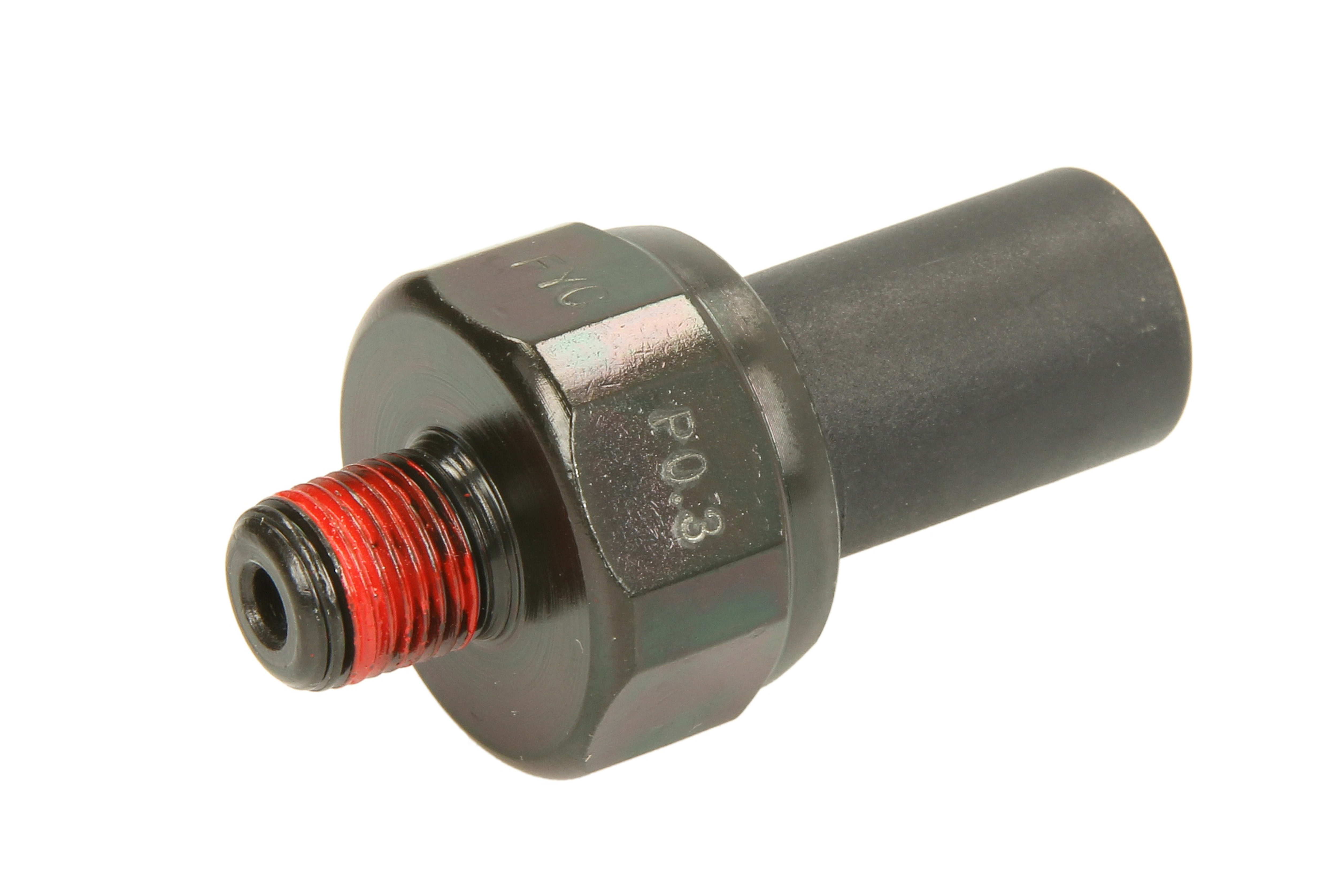 Датчик тиску масла (0,3Бар, 1 pin, чорн) HYUNDAI ACCENT II, ACCENT III, COUPE II, ELANTRA III, GETZ, H-1, H-1 / STAREX, I10 I, MATRIX, SANTA FÉ I, SONATA IV, SONATA V, TERRACAN, TRAJET 1.0-3.5 09.00-
