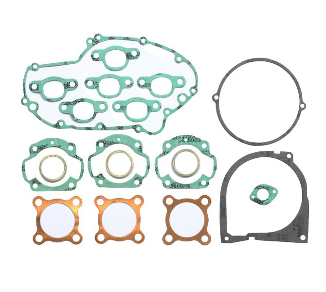ATHENA kompletní sada těsnění, motor KAWASAKI H1 500 69-75, H1-A 500 71, H1-B 500 72, H1-D 500 73, H1-E 500 74, H1-F 500 75, KH 500 74-77