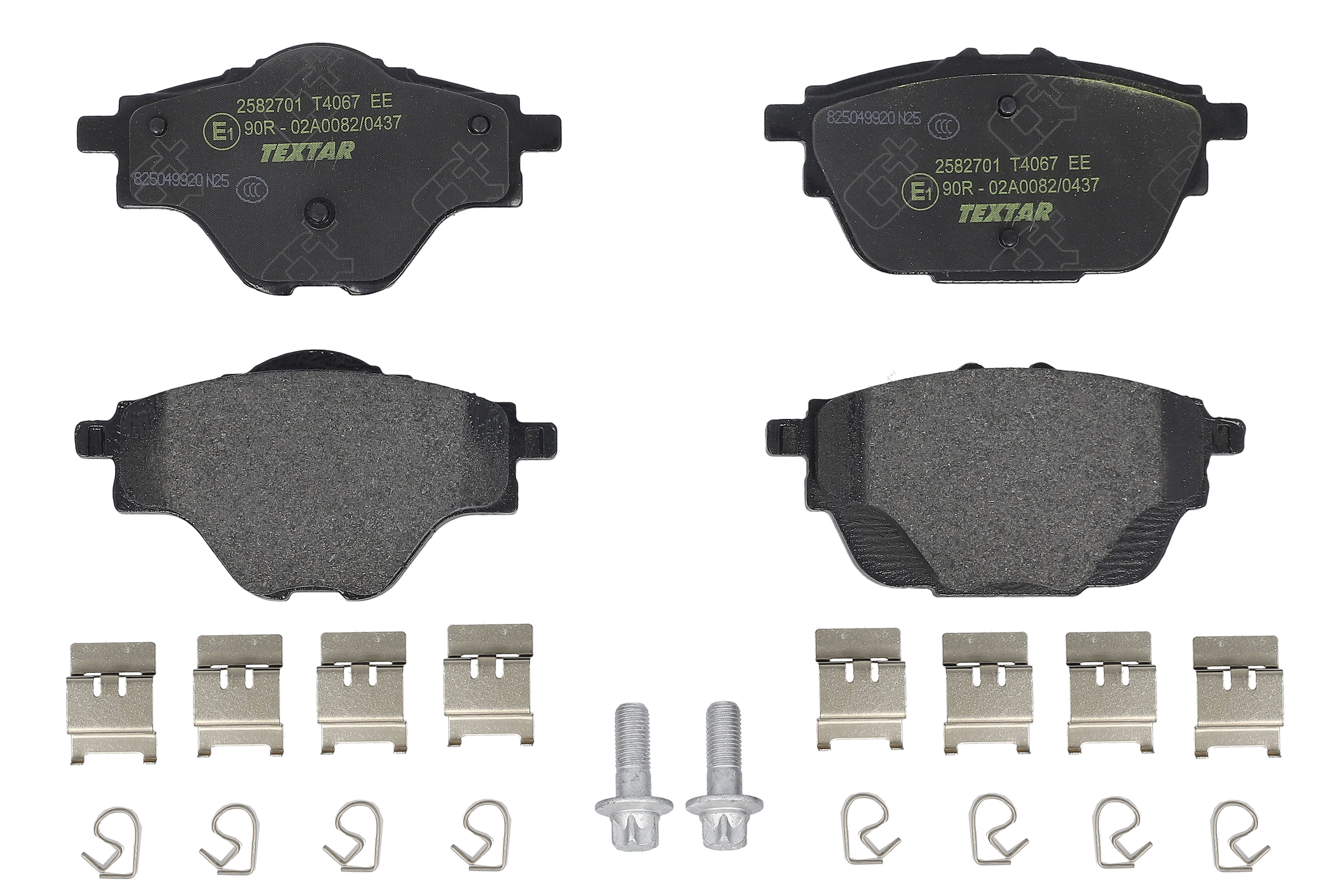 Комплект гальмівних колодок задн , DS DS 4 II, DS 7, DS 9, N°4, CITROEN C4 GRAND PICASSO II, C4 PICASSO II, C4 SPACETOURER, C5 AIRCROSS, C5 AIRCROSS II, C5 X 1.2-Electric 02.13-