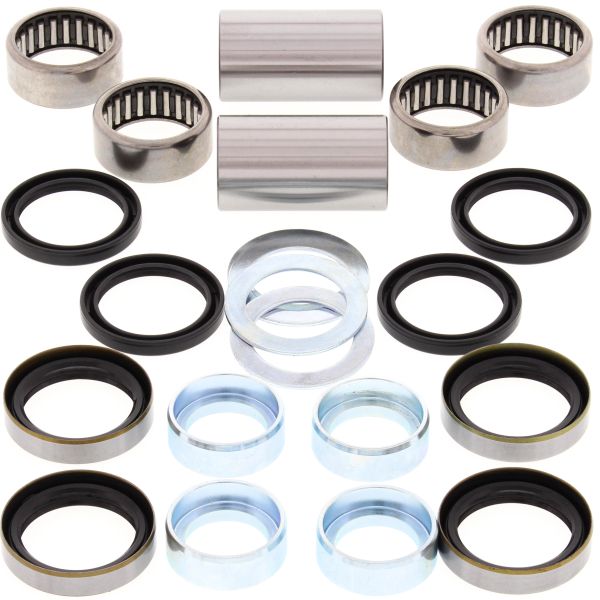 ALL BALLS swingarm rebuild kit KTM SX/SXF 16-22, EXC-EXCF 17-23, HUSABERG 390/450 09-11, HUSQVARNA 16-19, BETA RR (bushings 17x22x39mm-2pcs, bearings 22x28x12mm-4pcs)