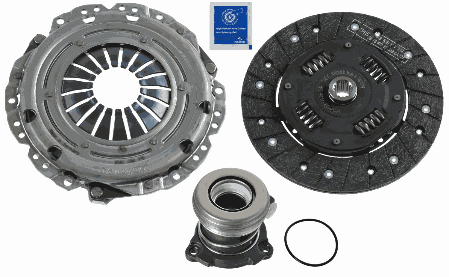 Set kvačila 205mm za vozilo ALFA ROMEO 159