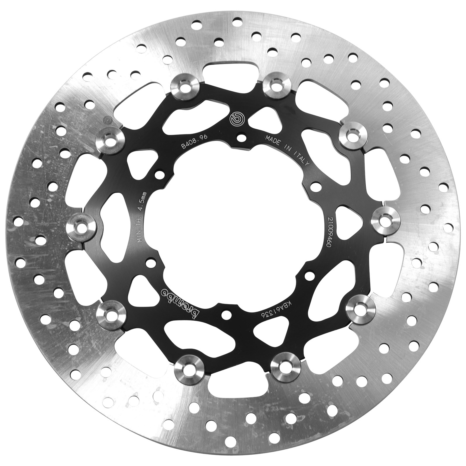 BREMBO brzdový kotouč BMW F 800 GS, 700 GS, 800 GS (ADVENTURE), 650GS, 650CS (SCARV.), 650ST, 650GS ABS 94-24, G 650 GS 09-15 (34 11 7 713 131, 34 21 2 345 323)