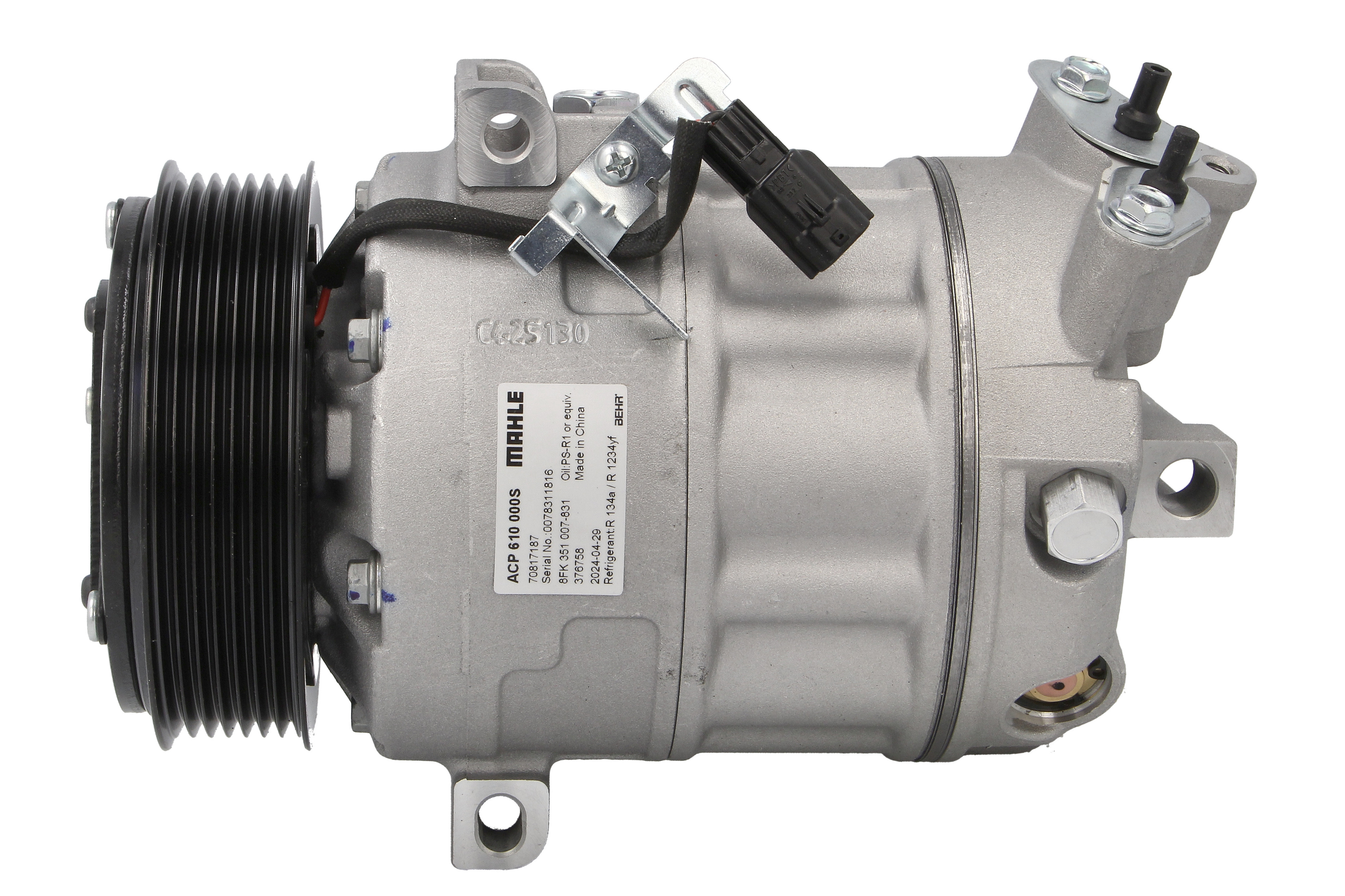 Компресор кондиціонера NISSAN PRIMASTAR ФУРГОН (X83) 2.0 DCI 90 2002.09 - MAHLE (ACP 610 000S) Mahle фото 3