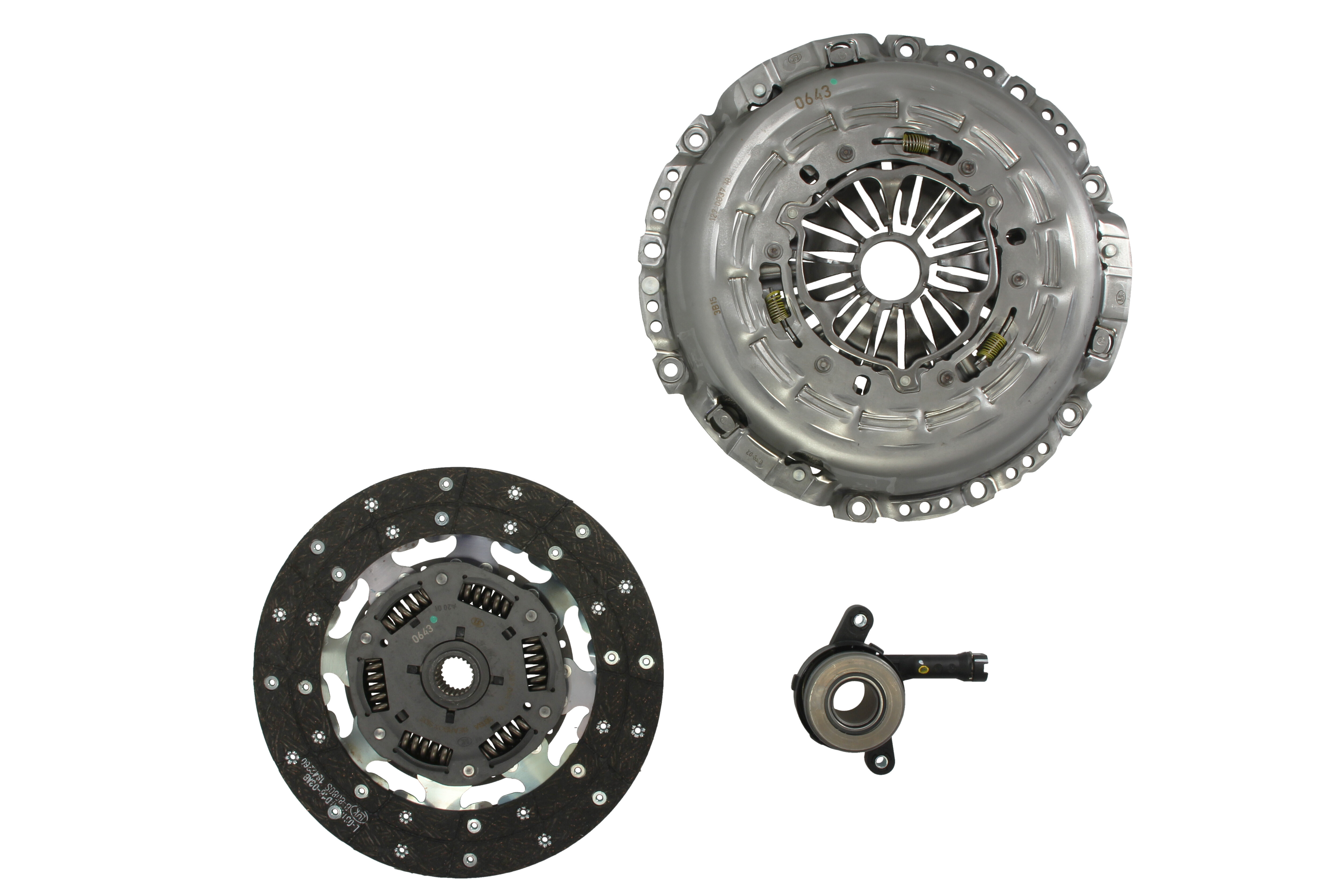 Комплект сцепления Mitsubishi L200 2.4 DI-D 14- (d=270mm) фото 11