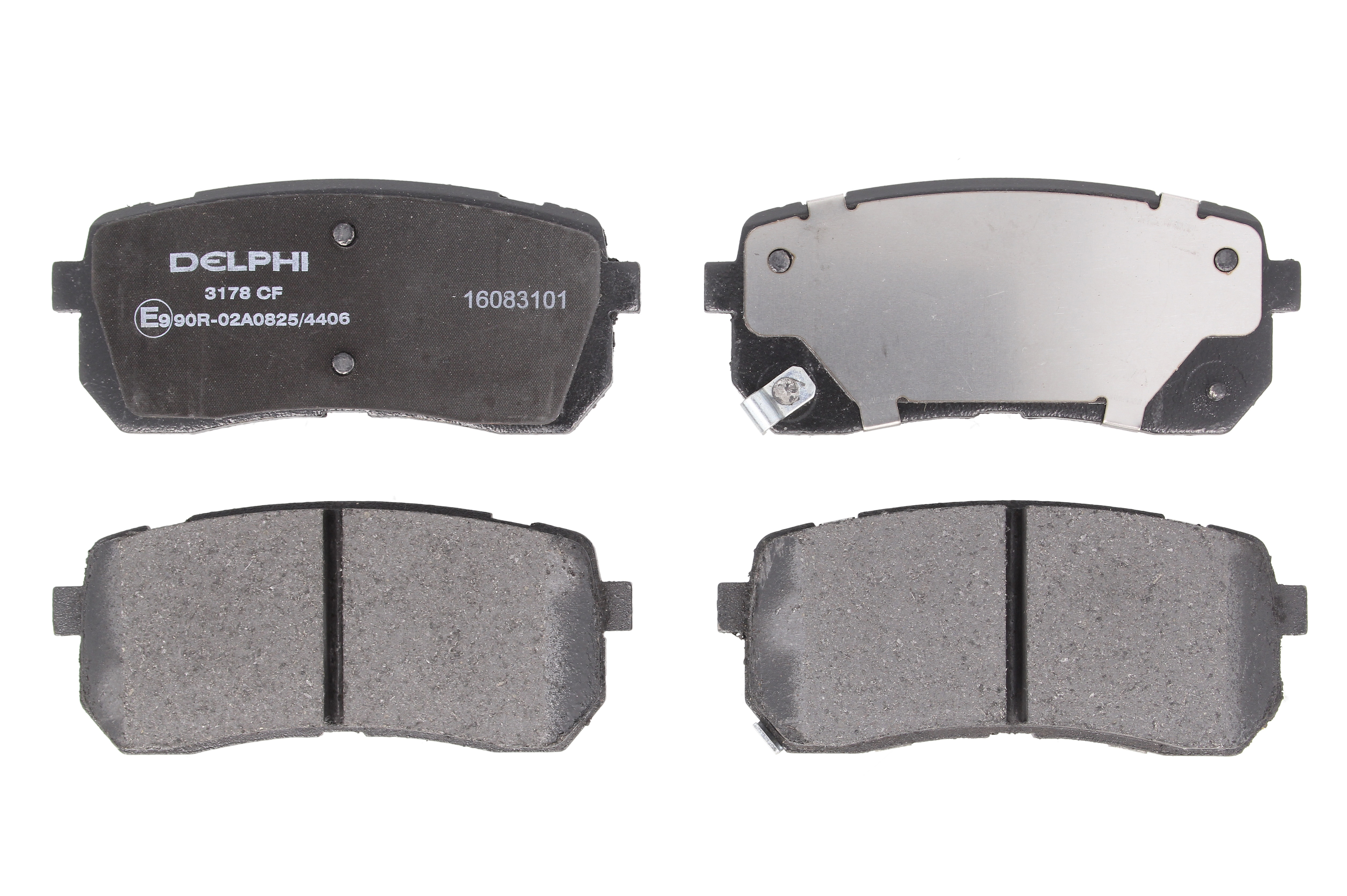 Комплект гальмівних колодок задн , HYUNDAI H-1 CARGO, KIA CARNIVAL II, SORENTO III, MAZDA CX-30 2.0D-3.5 10.01-