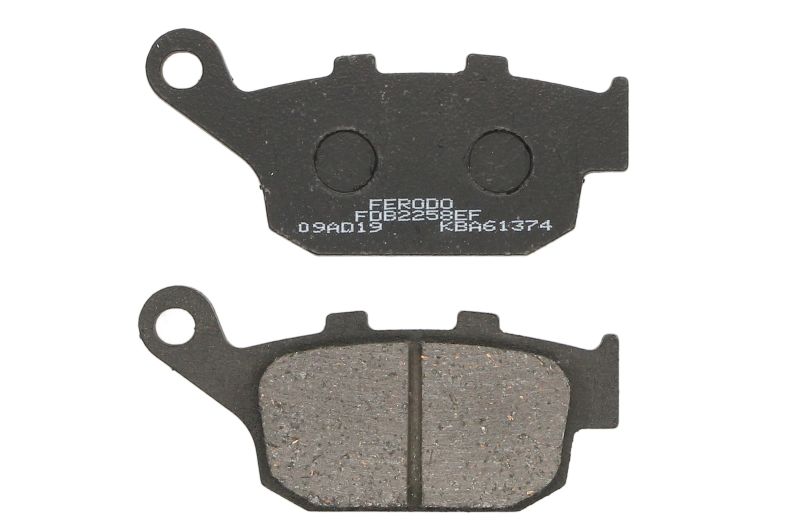 FERODO sada brzdových destiček, kotoučová brzda HONDA CB 650 R 19, KAWASAKI KLE 650 (VERSYS ABS) 18