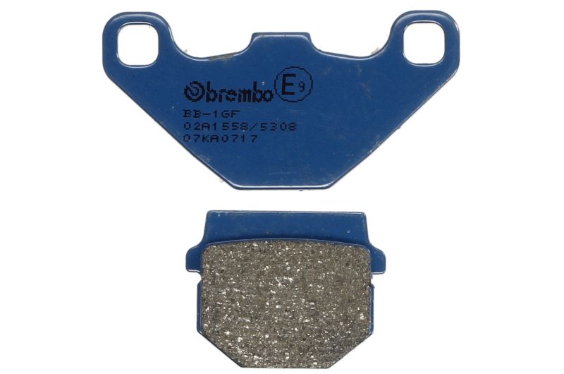 BREMBO sada brzdových destiček, kotoučová brzda ADLY ATV 300 (SPORT) 07, APRILIA ETX 125 98, MX 125 83-07, MOTO 650 95-99, PEGASO 650, 600, 125 88-96,
