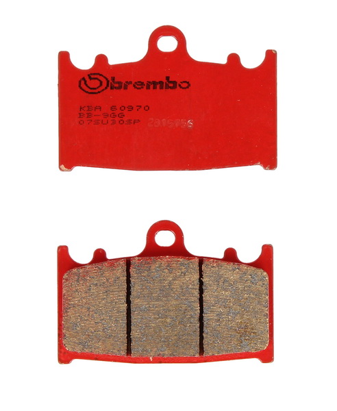 BREMBO sada brzdových destiček, kotoučová brzda SUZUKI VL 1500 (INTRUDER), LC (C) (INTRUDER) 02-16 (MT07SU30SP, MCB741LF)
