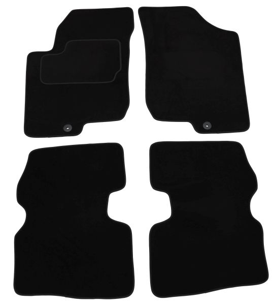 Set Covorase Auto Si Tavita Portbagaj KIA CEE'D SW (ED) din 2007-2012, Cauciuc, Protectie Porbagaj, 4x Stickere auto cu KIA
