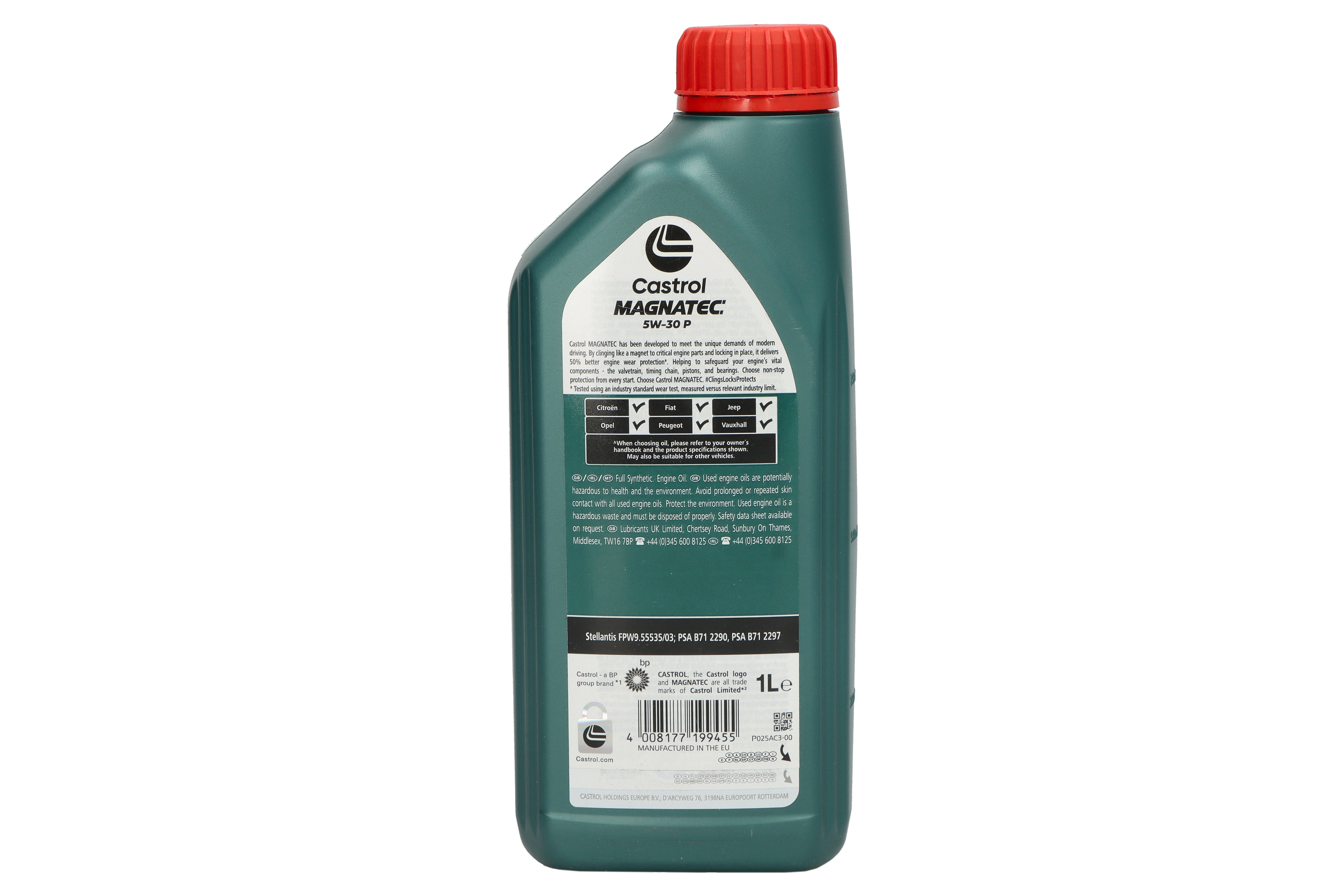 Моторна олива MAGNATEC (1L) 5W30 , PSA B71 2290, PSA B71 2297, STELLANTIS FPW 9.55535/03 фото 6