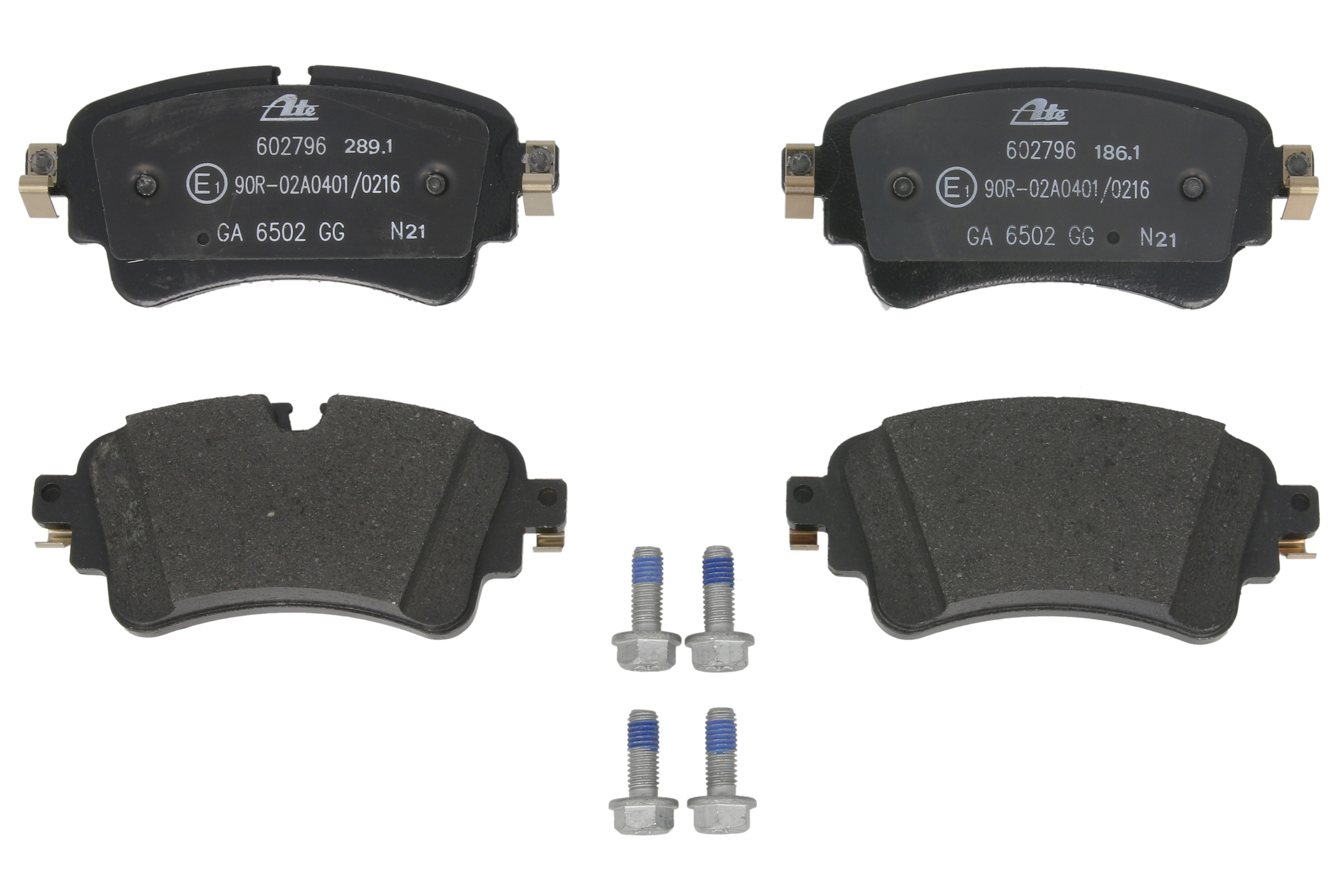 Колодки тормозные (задние) Audi A4/Q7 15-/A5 09-//Q5 16-/A6 18-/A7/A8/VW Touareg 17- (Lucas/TRW) фото 5