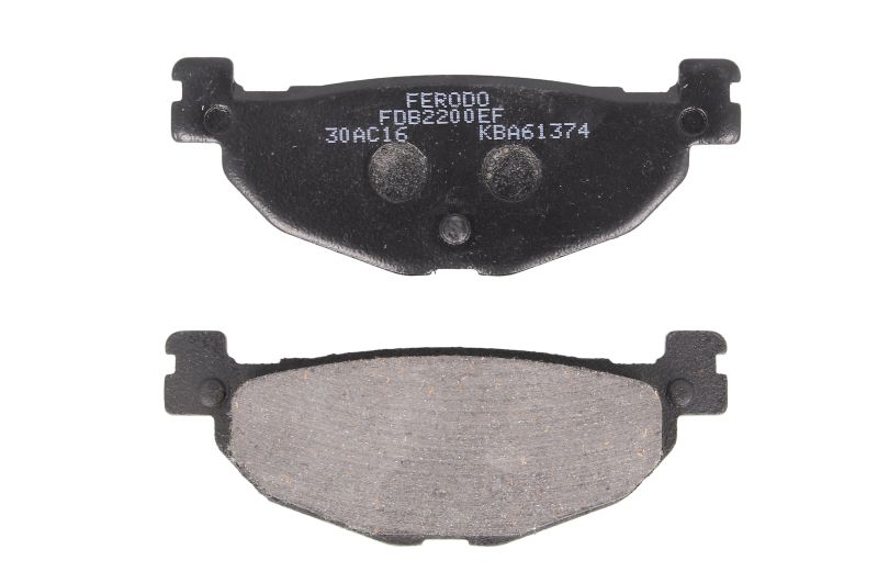 Levně FERODO sada brzdových destiček, kotoučová brzda YAMAHA YP 400 (MAJESTY) 05-07
