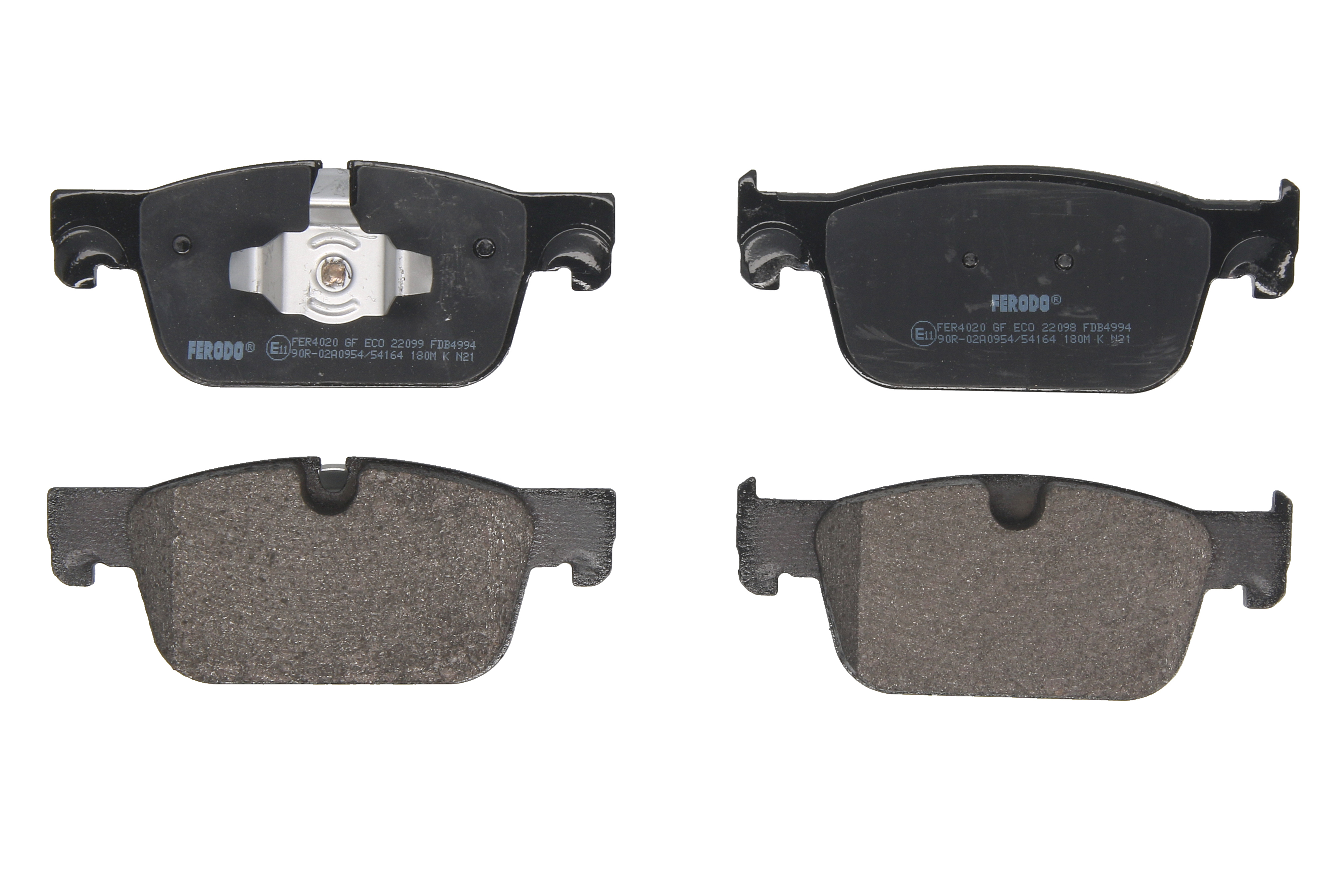 Комплект гальмівних колодок передн , VOLVO S60 III, S90 II, V60 II, V90 II, XC60 II 2.0-2.0H 03.16-