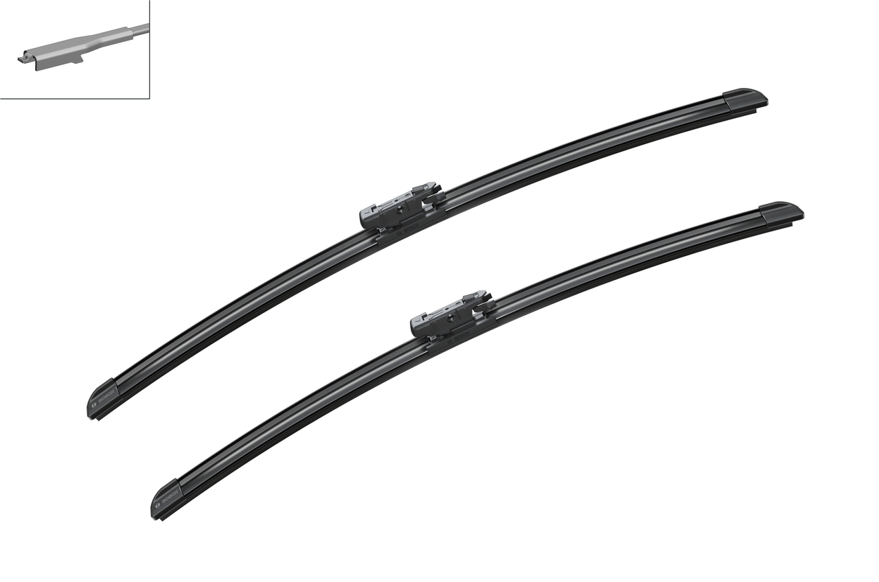 Set stergatoare auto CADILLAC STS din 2004-2012, Bosch Aerotwin, din cauciuc siliconat rezistent