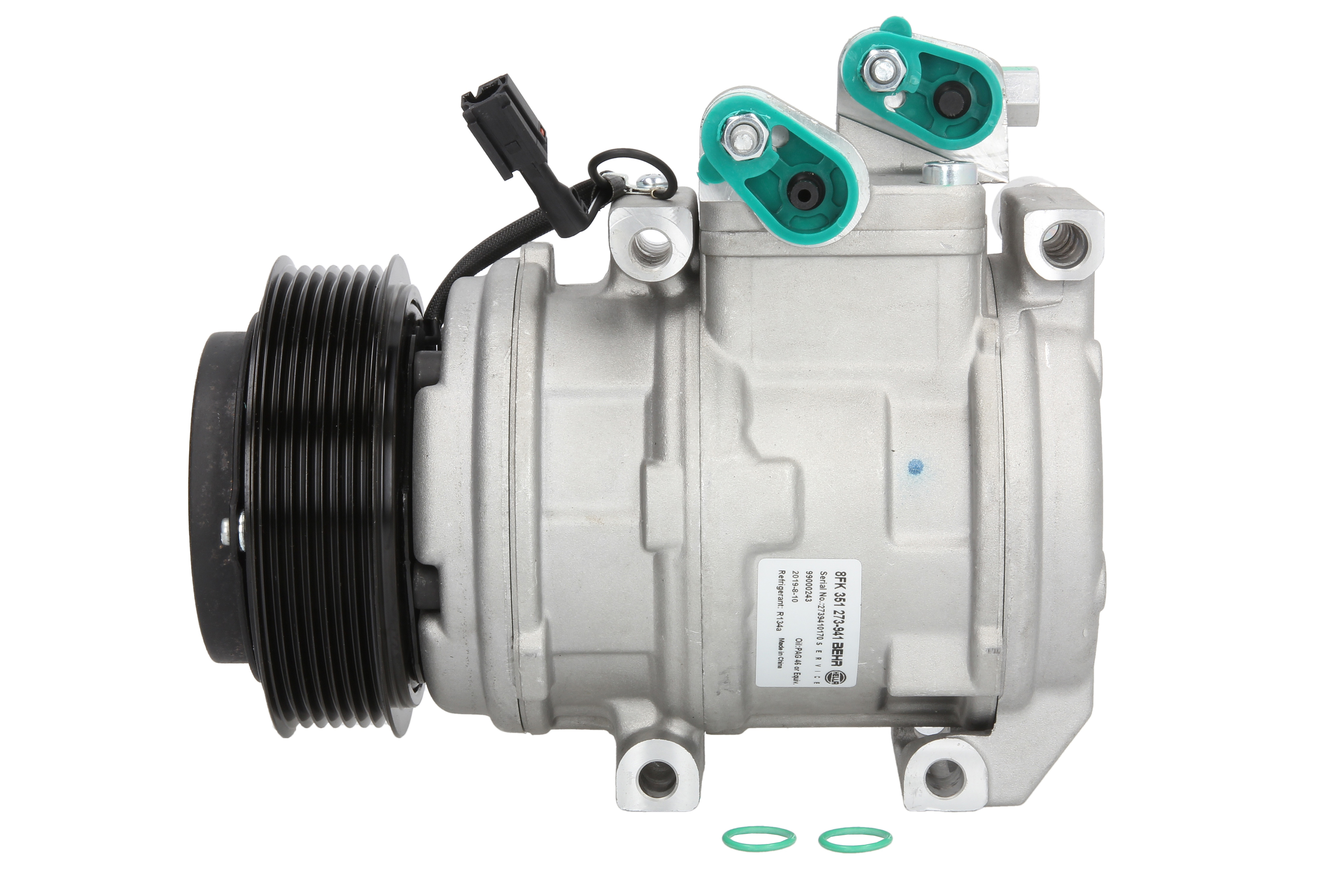 Компресор кондиціонера KIA SORENTO I (JC) 2.5 CRDI 4WD 2002.08 - 2011.12 MAHLE (ACP 1243 000S) Mahle фото 3