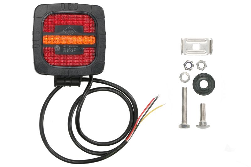 Stop spate stanga dreapta ROCA (LED, 12 24V, cu intermitent, cu stop, lumina de parcare, no reflector, lungime cablu: 1m, fixare verticala, numar conexiuni: 4)